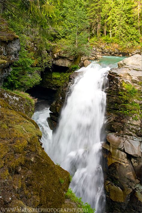 Nooksack Falls in the Mount Baker Wilderness