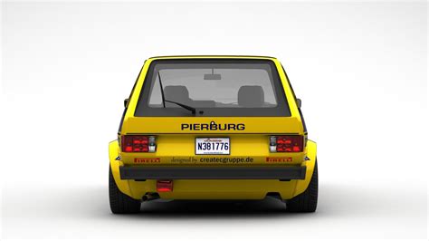 Volkswagen Golf Mk1 Rally 3D Model $70 - .unknown .3ds .fbx .max .obj ...