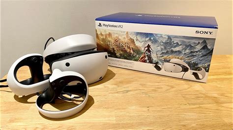 PlayStation VR2 Horizon VR Call Of The Mountain Edition Unboxing ASMR