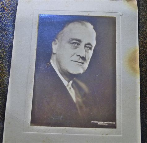 Presidential Christmas Card. Franklin D. Roosevelt. Photograph. Circa ...