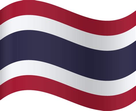 Thailand Vector Flag - paletadidees