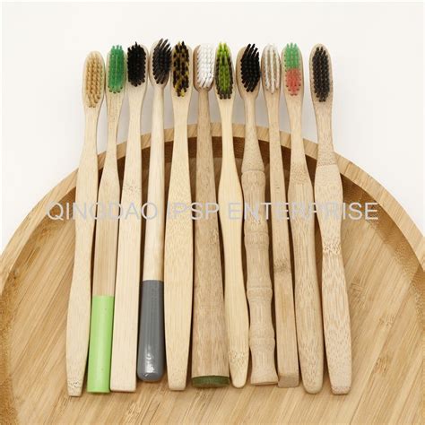 Fda Approved Eco Friendly Biodegradable Natural Bamboo Toothbrush