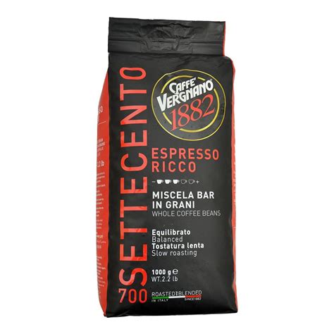 Caffè Vergnano 1882 Gran Aroma Coffee Beans 1kg