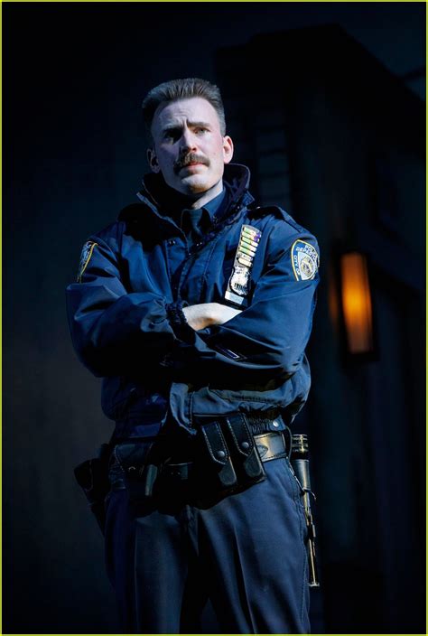 Photo: chris evans mustache lobby hero photos 04 | Photo 4056195 | Just Jared