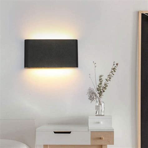 LED Apliques De Pared Interior Exterior Slim LED Exterior Impermeable