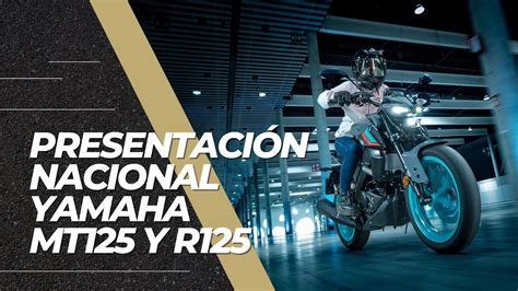 AVANCE YAMAHA R125 Y YAMAHA MT 125 Deportiva Y Naked Para MOTEROS