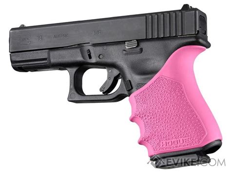 Hogue Handall Beavertail Handgun Grip Sleeve Color Pink Glock 19