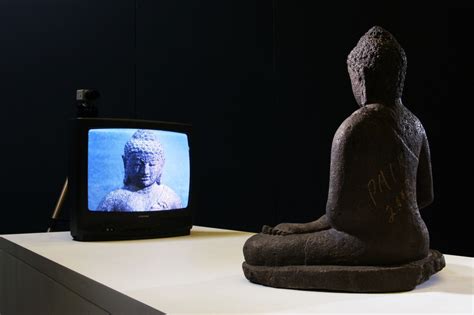 The TV Buddhas Nam June Paik S Best Known Works Buddha Fluxus Art