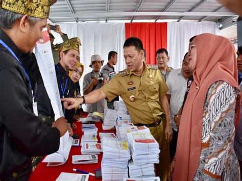 Menjelang Pemilu 2024 Bersama Pj Bupati Kampar KPU Kampar Gelar