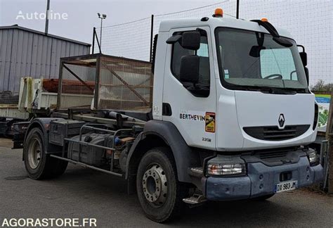 Buy Renault Midlum Hook Lift Truck By Auction France Bm