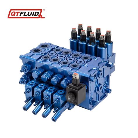 Electric Hydraulic Monoblock Directional Control Valve Tractor Use