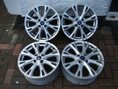 Genuine Ford Fiesta ST ST Line Zetec S Ecoboost 17 Inch Alloys Wheels