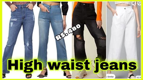 High Waist Jeans Haul Under Rs To Myntra Jean Haul