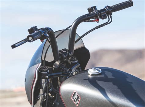 Roland Sands Design Narrow Bars Mega Risers Motorcycle