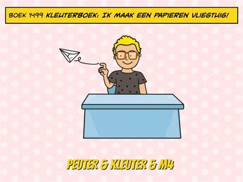 Book Creator Boek Kleuterboek Ik Maak Een Papieren Vliegtuig