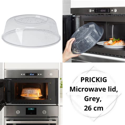 Ikea Prickig Microwave Lid Grey Cm Lazada