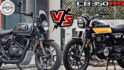 Royal Enfield Hunter Vs Honda Hness Cb Hunter Detailed