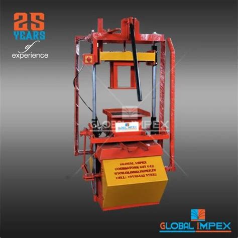 Global Solid Manual Operated Concrete Block Making Machine Automation