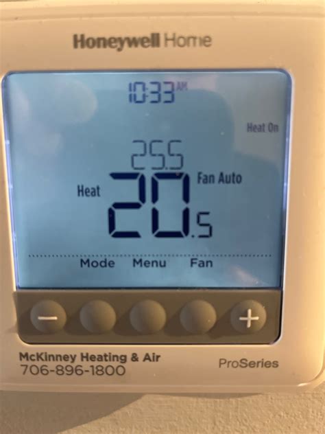 Heat And Air Thermostat