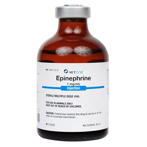 Epinephrine Injection Sterile Multi Dose Vial Ml On Sale