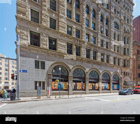 Pittsburgh Downtown Historic Granite Building Of Originally