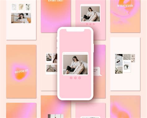 Pink Instagram Template. Instagram Story. Canva Template. Pink - Etsy