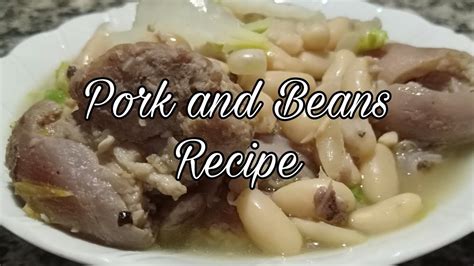 Pork And Beans Recipe Youtube