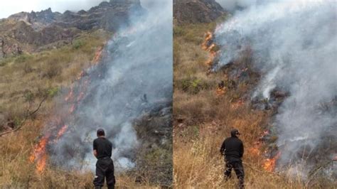 Incendio Forestal Se Activa Cerca Del Santuario Del Señor De Huanca En Cusco Infobae