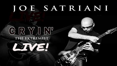 Cryin Joe Satriani Live Concert In Paris YouTube