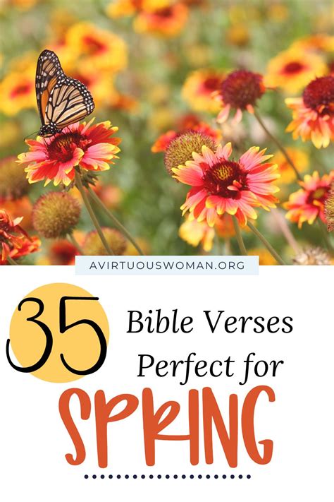 35 Inspiring Bible Verses Perfect For Spring