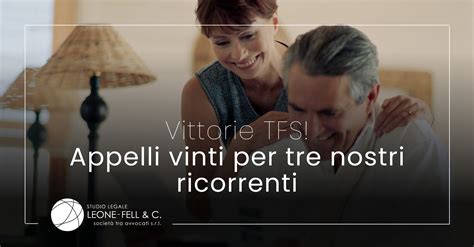 Vittoria Tfs Avvocato Leone Fell C