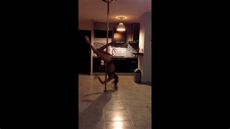 Pole Dance Extended Butterfly To Flatline Scorpio Allegra N Freestyle