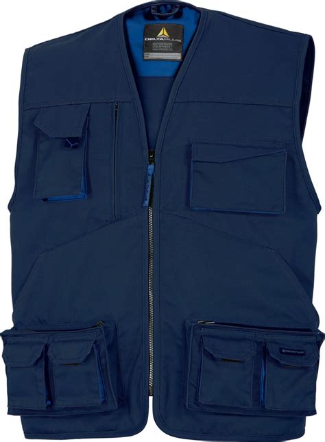 Delta Plus Panoply M Gil Mach Mens Multi Pocket Work Vest Gilet Tool