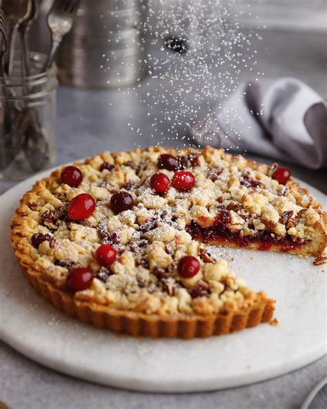 Easy Cranberry Tart Recipe Sweet Fix Baker