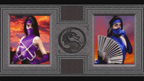 Mortal Kombat Ii Mileena Vs Kitana Youtube