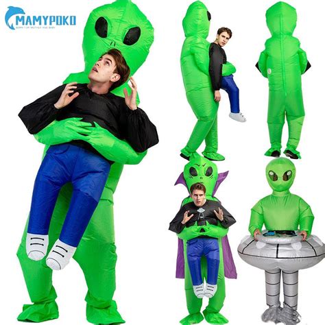 gift funny cartoon doll costume alien dance disco costume props ...