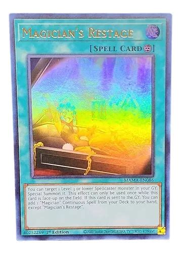 Magicians Restage Carta Yugioh Inglés Ultra Rare