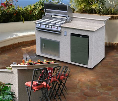 Cal Flame 2 Piece 4 Burner Liquid Propane Bbq Grill Islands Wayfair