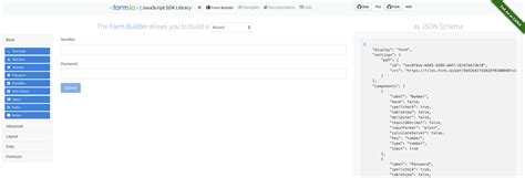 Basic Question Regarding Form Builder How To Generate The Json How
