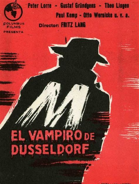 Cinemas M El Vampiro De D Sseldorf Fritz Lang