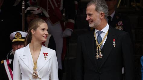 King Felipe’s sweet words to daughter Princess Leonor on her 18th birthday