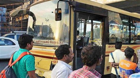 Tamil Nadu Government Partially Reduces Bus Fare The Hindu