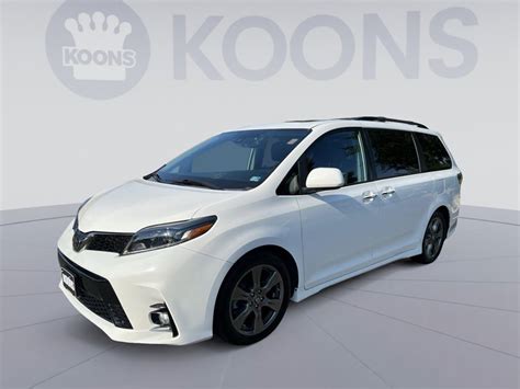 Used Toyota Sienna Minivans For Sale In Reston Va Autotrader