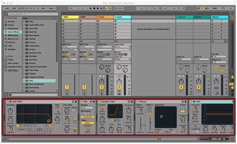 SOS Tutorial 252 Ableton Live Effekt Racks Basics School Of Sound