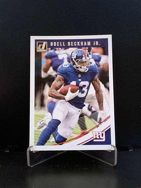 2018 Panini Donruss 202 Odell Beckham Jr For Sale Online EBay