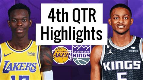 Los Angeles Lakers Vs Sacramento Kings Full Highlights 4th QTR Jan 18