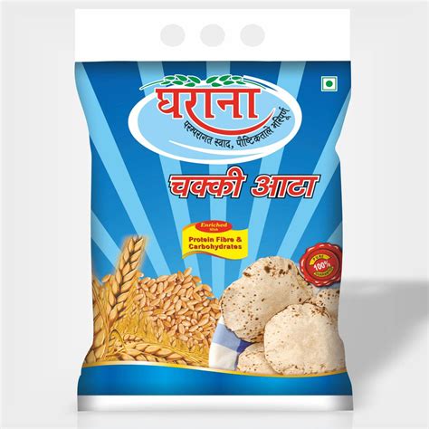 Gharana Chakki Fresh Aata Fresh Chakki Aata Wheat Flour Fresh