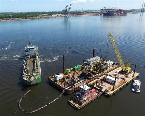 Jacksonville Harbor Maintenance Dredging 2019 Cashman Dredging