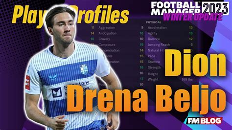 Dion Drena Beljo Player Profiles 10 Years In FM23 YouTube