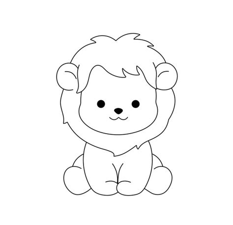 77 Black White Clipart Lion Cub Royalty-Free Images, Stock Photos & Pictures | Shutterstock